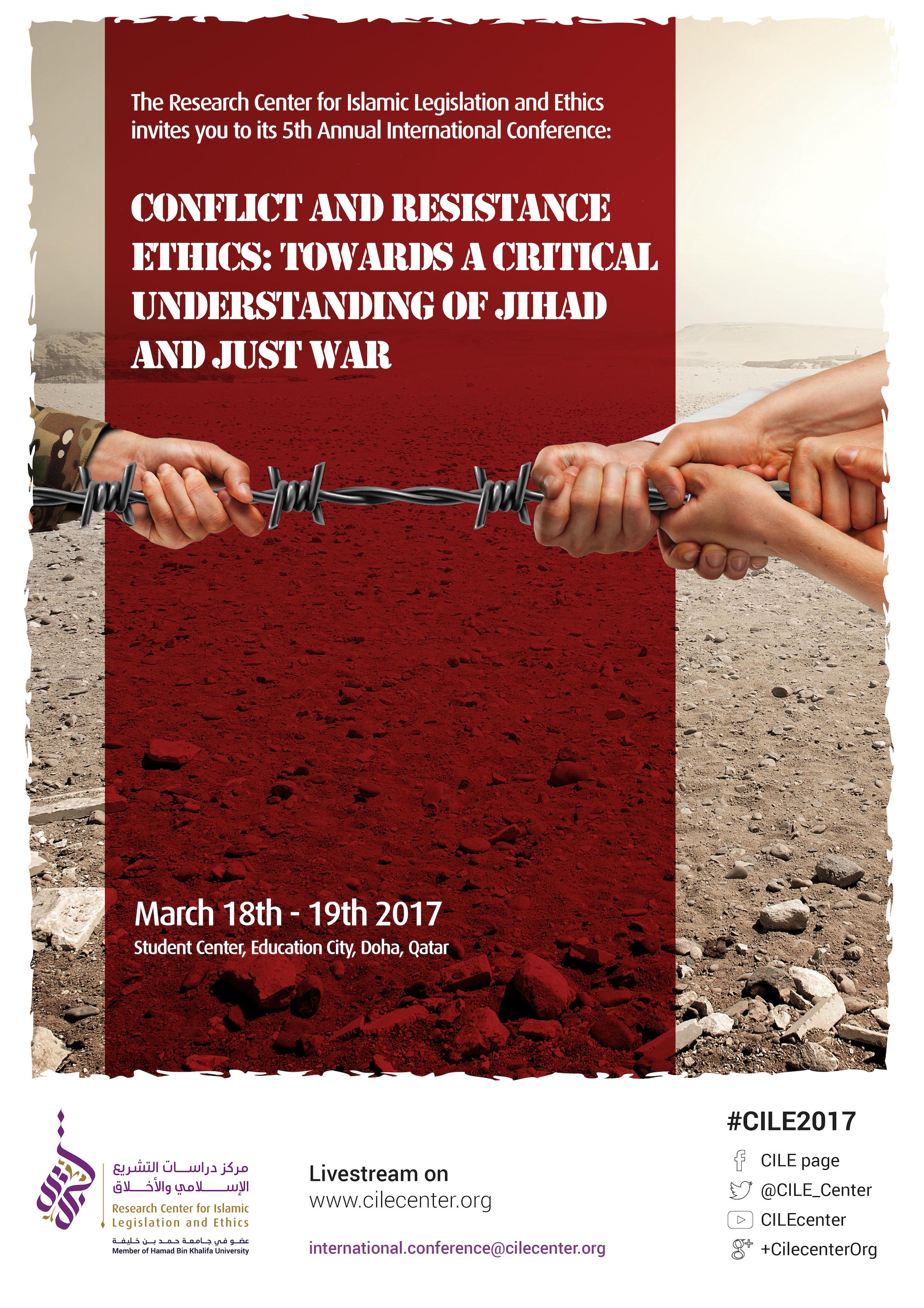 03/2017 Conflict and Resistance Ethics: Towards a critical understanding of Jihad and Just War