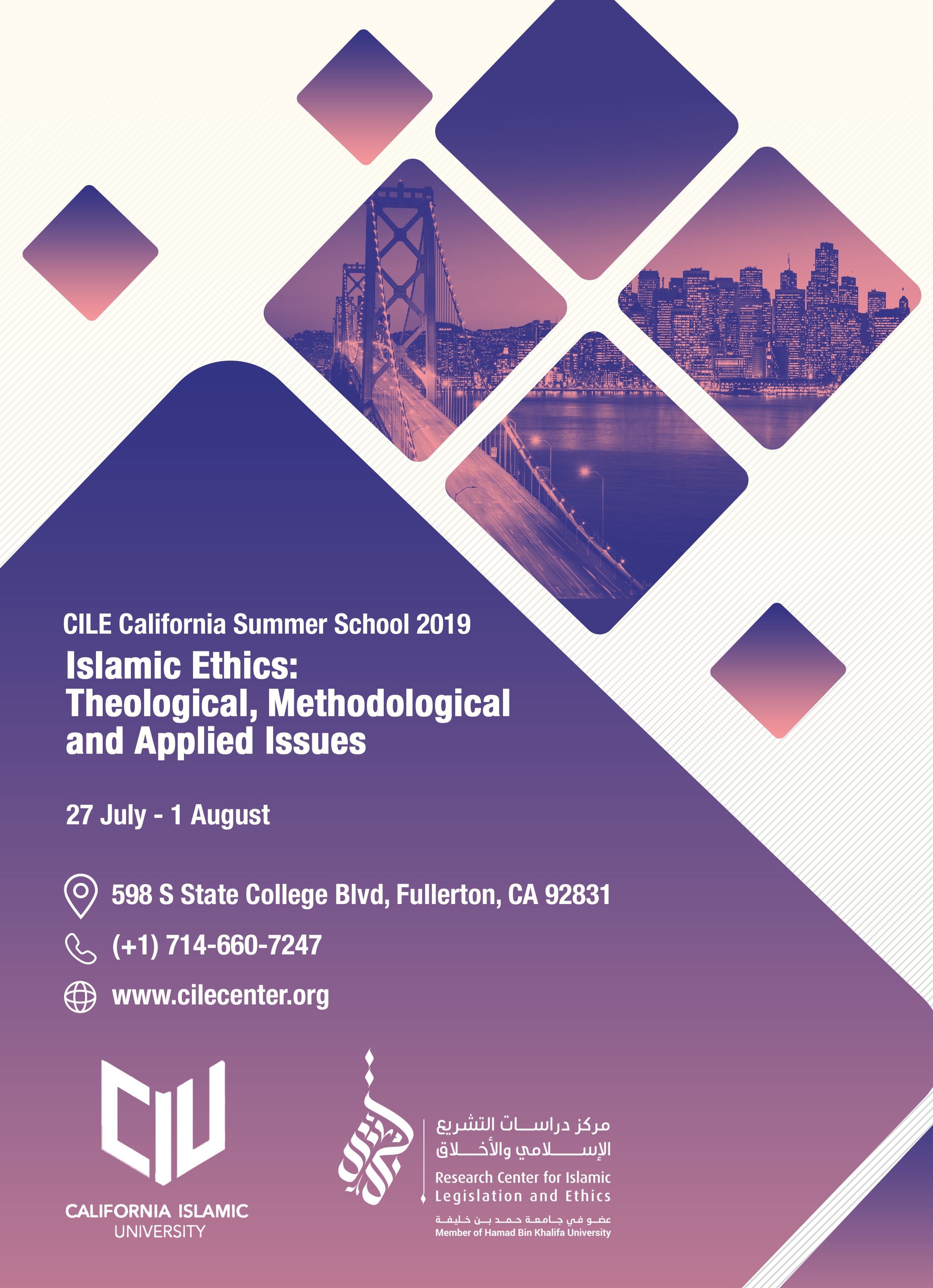 Poster CILE California Summer School 2019