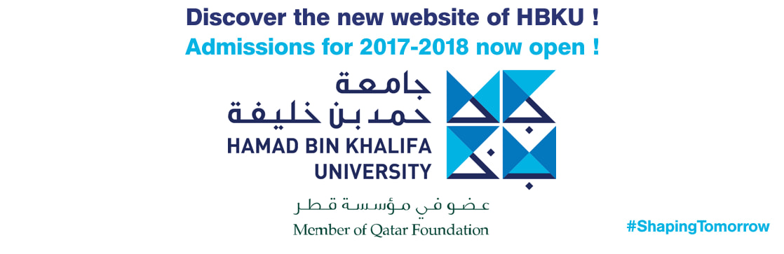 HBKU's new website and admissions for 2017-2018