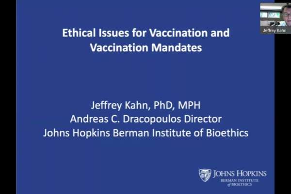 Embedded thumbnail for Ethical Issues in Vaccination and Vaccine Mandates 2/6