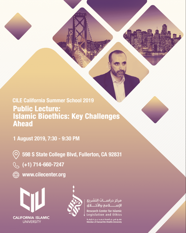08/2019 Islamic Bioethics: Key Challenges Ahead