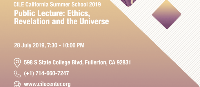 07/2019 Ethics, Revelation and the Universe
