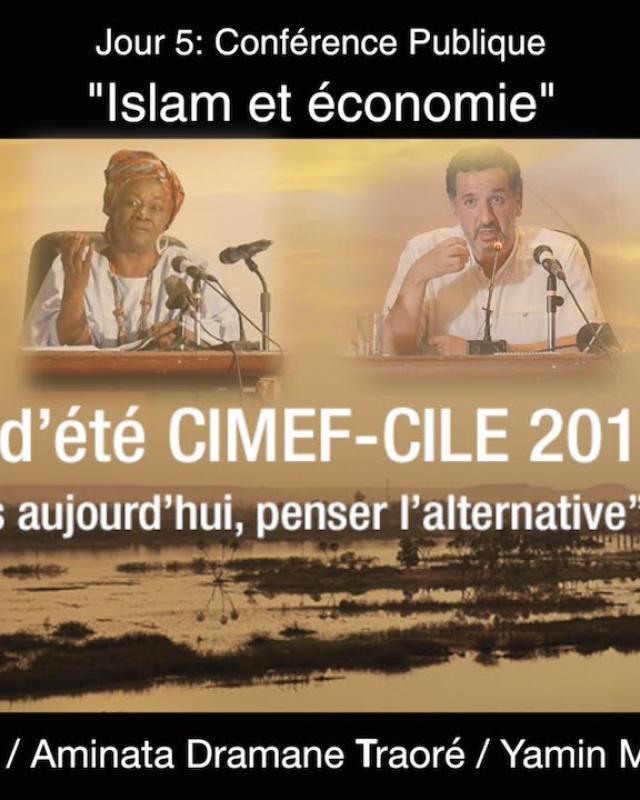 Embedded thumbnail for Conférence &quot;Islam et économie&quot; Tariq Ramadan / Aminata Dramane Traoré / Yamin Makri / Yacob Mahi