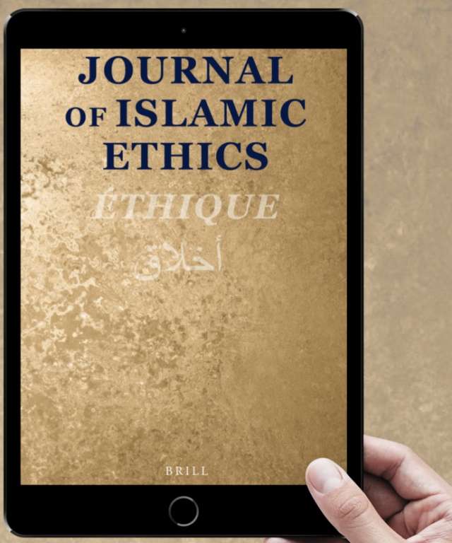 Volume 4 of “Journal of Islamic Ethics” Virtue and Manliness in Islamic Ethics